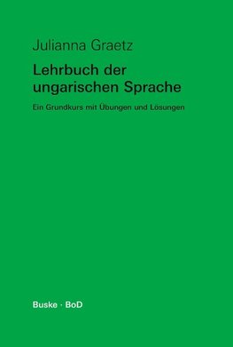 Lehrbuch der ungarischen Sprache