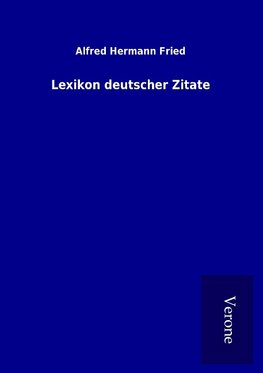 Lexikon deutscher Zitate