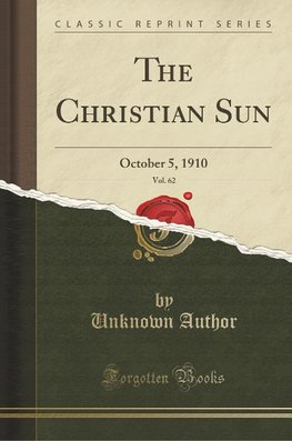 Author, U: Christian Sun, Vol. 62