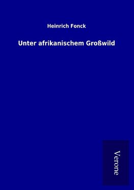 Unter afrikanischem Großwild