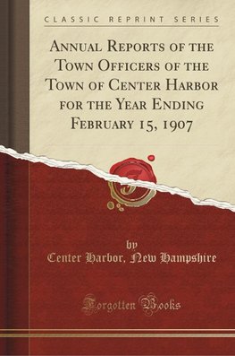 Hampshire, C: Annual Reports of the Town Officers of the Tow