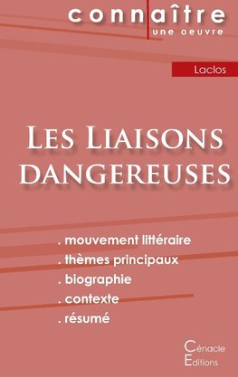 Fiche de lecture Les Liaisons dangereuses de Laclos (Analyse littéraire de référence et résumé complet)