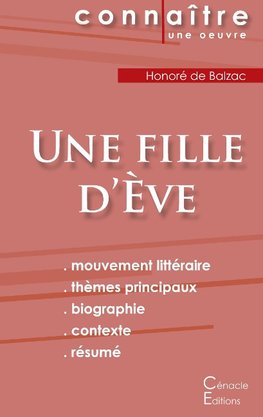 Fiche de lecture Une fille d'Ève (Analyse littéraire de référence et résumé complet)