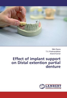 Effect of implant support on Distal extention partial denture