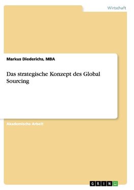 Das strategische Konzept des Global Sourcing