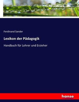 Lexikon der Pädagogik