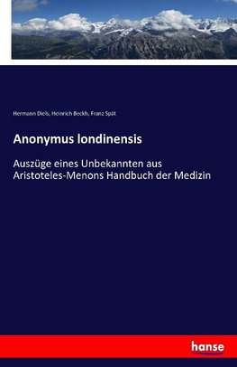 Anonymus londinensis