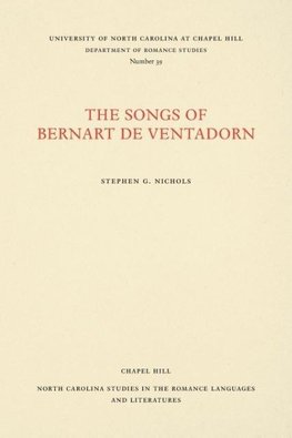 The Songs of Bernart de Ventadorn