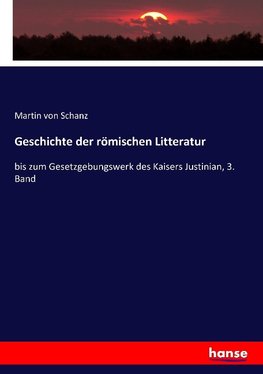 Geschichte der römischen Litteratur