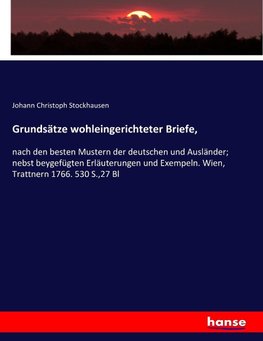 Grundsätze wohleingerichteter Briefe,