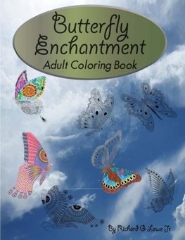 Butterfly Enchantment Adult Coloring Book