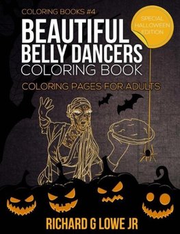 Beautiful Belly Dancers Coloring Book