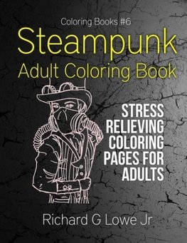 Steampunk Adult Coloring Book