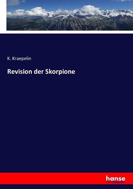 Revision der Skorpione