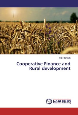 Cooperative Finance and Rural development