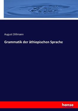 Grammatik der äthiopischen Sprache