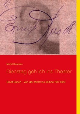 Dienstag geh ich ins Theater