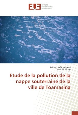 Etude de la pollution de la nappe souterraine de la ville de Toamasina