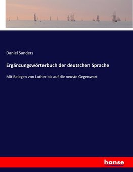 Ergänzungswörterbuch der deutschen Sprache