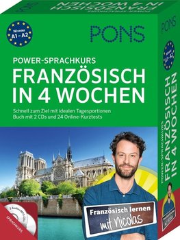 PONS Power-Sprachkurs Französisch in 4 Wochen. Buch mit 2 CDs und 24 Online-Kurztests