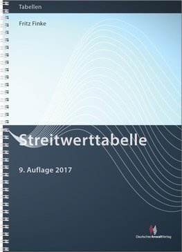 Streitwerttabelle