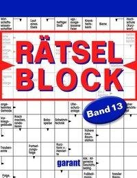 Rätselblock Band 13