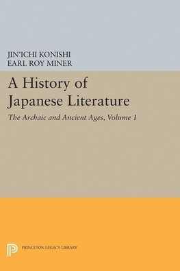 A History of Japanese Literature, Volume 1