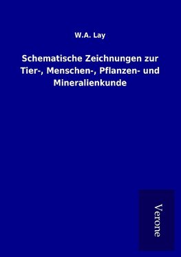 Schematische Zeichnungen zur Tier-, Menschen-, Pflanzen- und Mineralienkunde