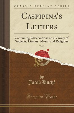 Duché, J: Caspipina's Letters, Vol. 2