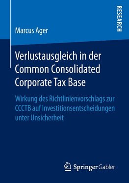 Verlustausgleich in der Common Consolidated Corporate Tax Base