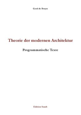 Theorie der modernen Architektur