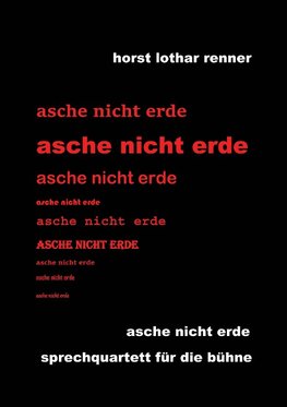 asche nicht erde