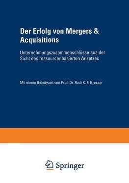 Der Erfolg von Mergers & Acquisitions