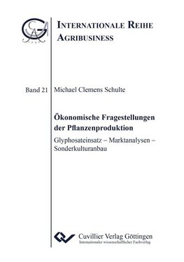 Ökonomische Fragestellungen der Pflanzenproduktion