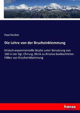 Die Lehre von der Brucheinklemmung