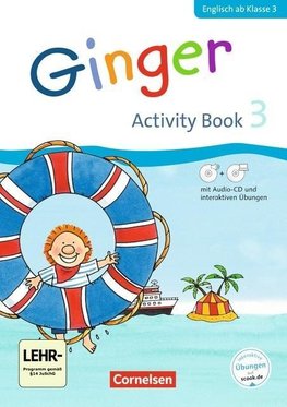 Ginger 3. Schuljahr - Allgemeine Ausgabe - Activity Book mit interaktiven Übungen auf scook.de