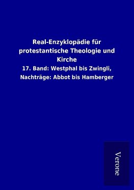 Real-Enzyklopädie für protestantische Theologie und Kirche