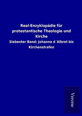 Real-Enzyklopädie für protestantische Theologie und Kirche