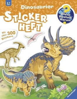 Dinosaurier Stickerheft