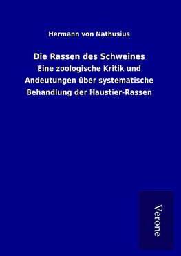 Die Rassen des Schweines