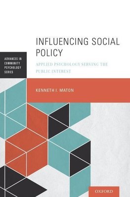 Maton, K: Influencing Social Policy