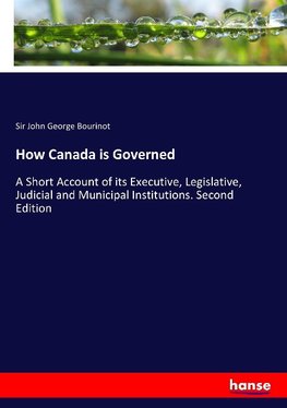 How Canada is Governed