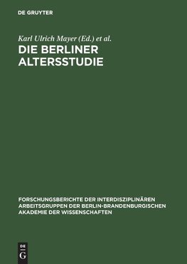 Die Berliner Altersstudie