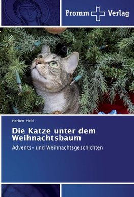 Die Katze unter dem Weihnachtsbaum