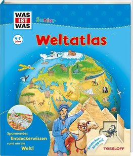 WAS IST WAS Junior Weltatlas für Kinder