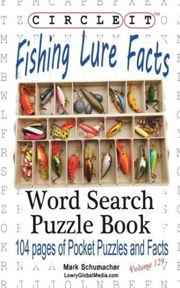 Circle It, Fishing Lure Facts, Word Search, Puzzle Book