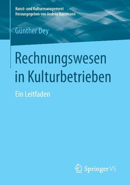 Rechnungswesen in Kulturbetrieben