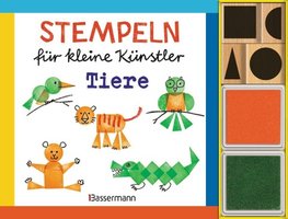 Stempeln für kleine Künstler - Tiere-Set