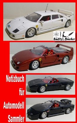 Notizbuch für Automodell-Sammler