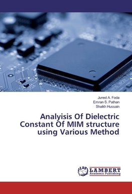 Analyisis Of Dielectric Constant Of MIM structure using Various Method